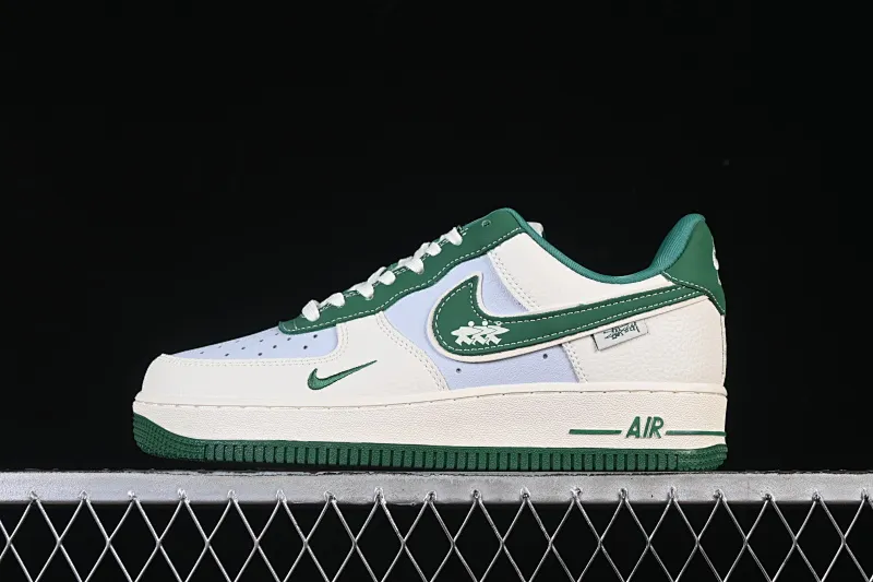 All categories Nk Air Force 1 Air Force series Nk Air Force 1 Low Air Force low-top Nike Air Force 1'07 Low Stusi co-branded beige and green hook Air Force 1 low-top casual sneakers DD1982-305